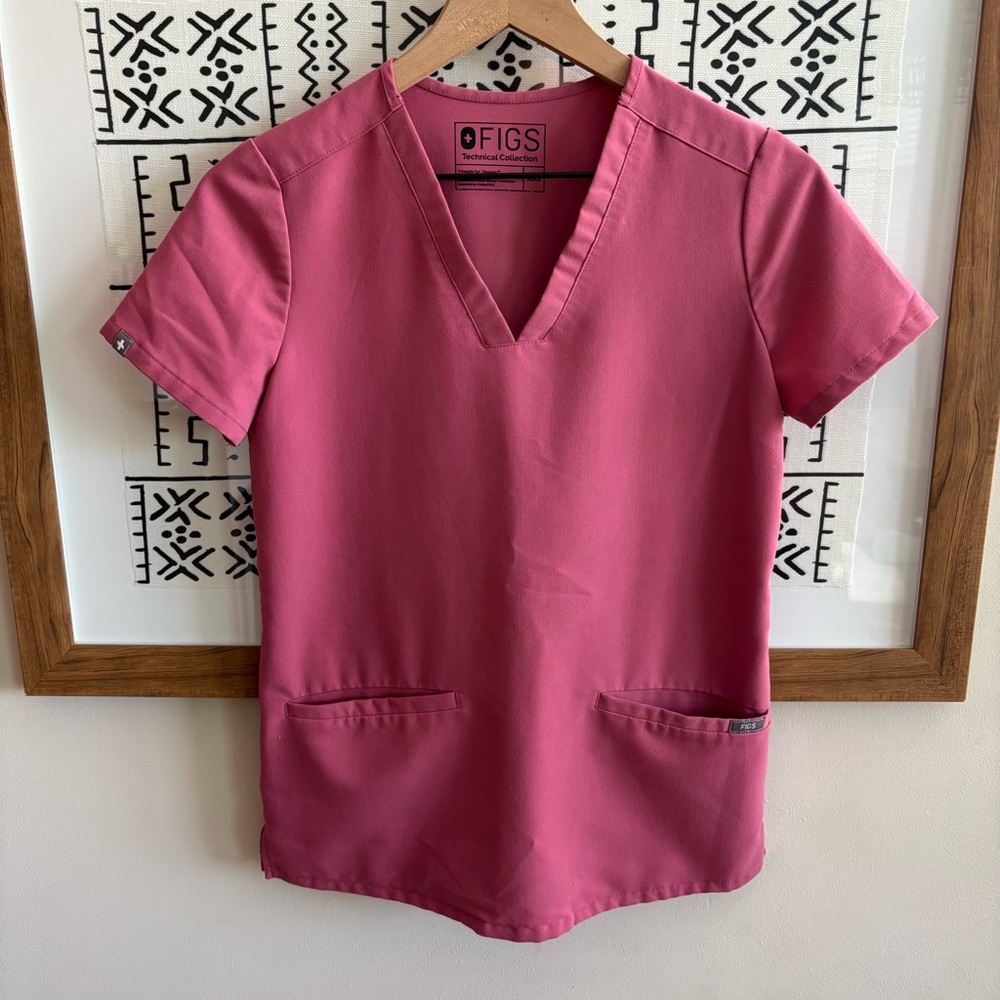 Figs Casma Scrub Top